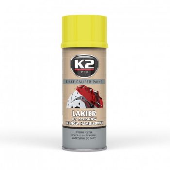 Stabdžių suportų dažai K2 BRAKE CALIPER PAINT, geltoni 400 ml